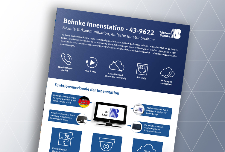 Behnke Innenstation